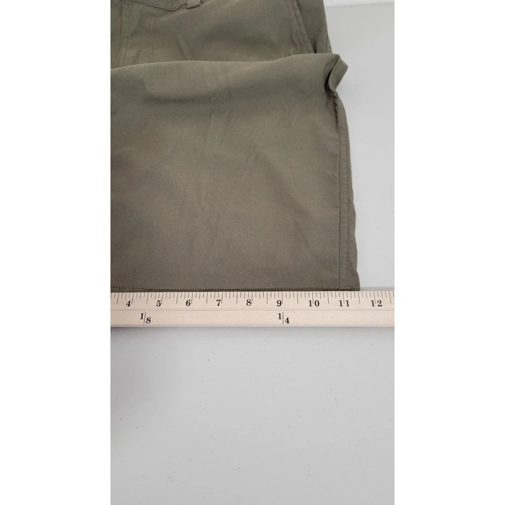 PrAna Men's Alameda Khaki Chino Shorts Size 38W 9 Inch Breathable UPF 50+ Travel